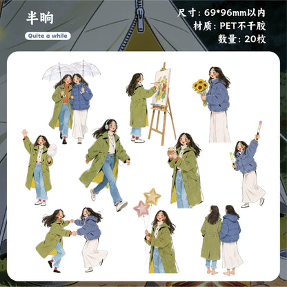 #20556 Serene Series Sticker