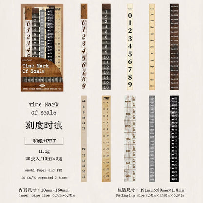 #20478 Retro Strip Series Sticker