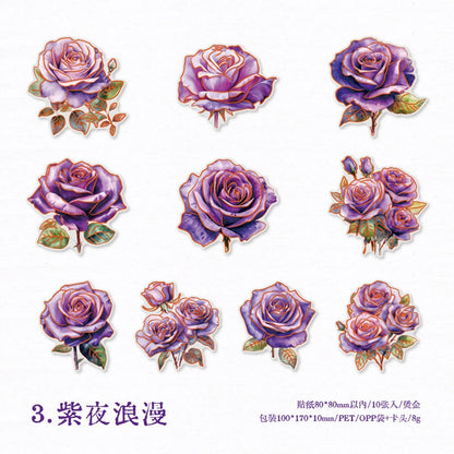 #20241 Rose Series Sticker