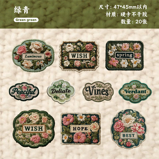 #20386 Patch Series Sticker