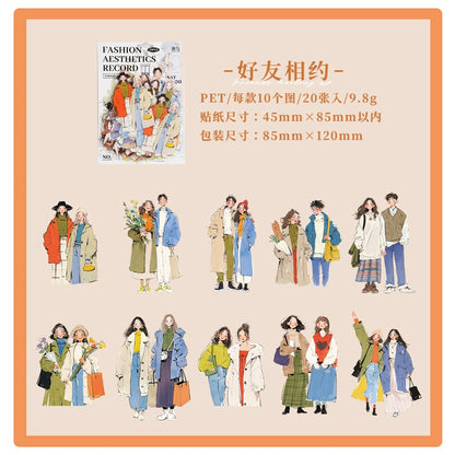 #20380 Fashion Series Sticker