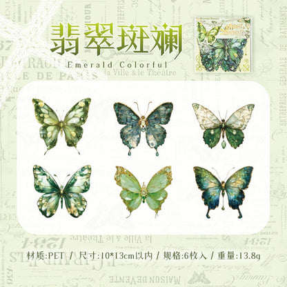 #20436 Jewelry Butterfly Series Sticker