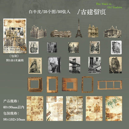 #20230 Retro Series Sticker/Paper Pack