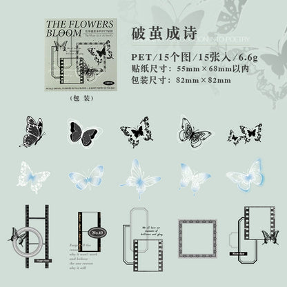 #20581 The Flower Bloom Series Sticker