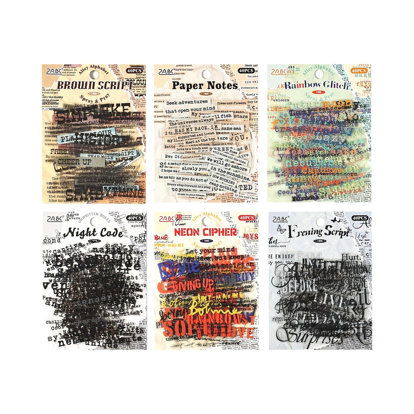 #20359 Word Strip Series Sticker