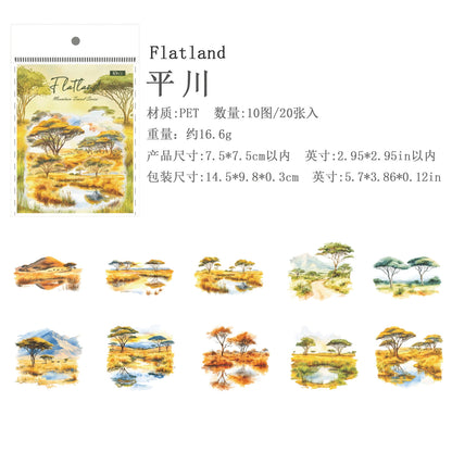 #20399 Scenery Series Sticker