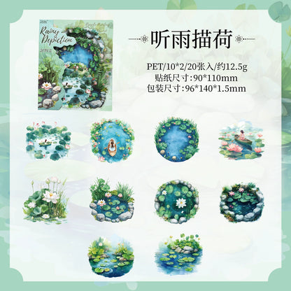 #02933 River/Bridge Series Sticker