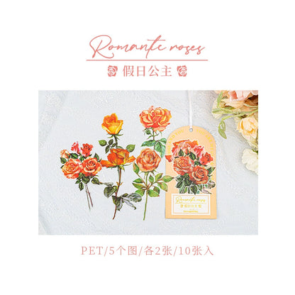 #20198 Romantic Rose Series Sticker