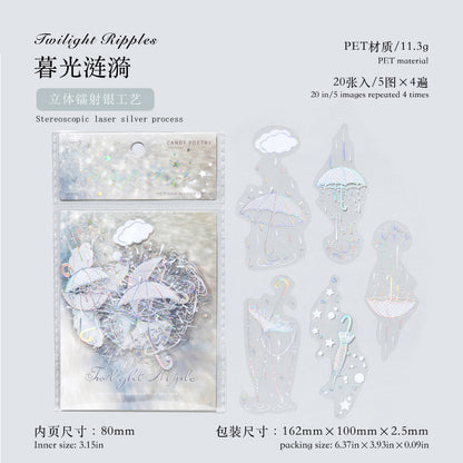 #02925 Umberlla Series Sticker