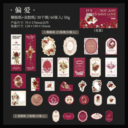 #02992 Rose Love Series Sticker