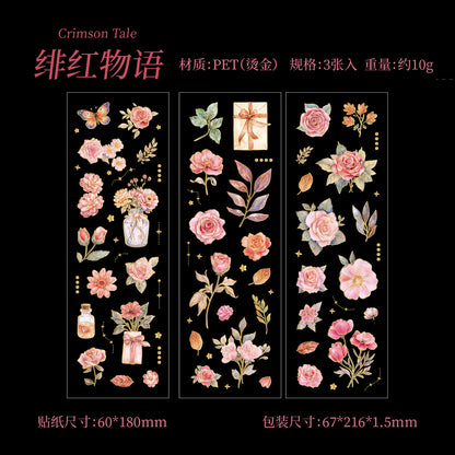 #20098 Flower Gift Series Sticker