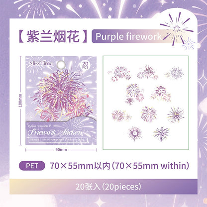 #20103 Firework Series Sticker