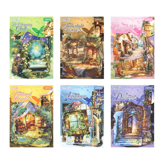 #20304 Fantasy Scenery Series Sticker
