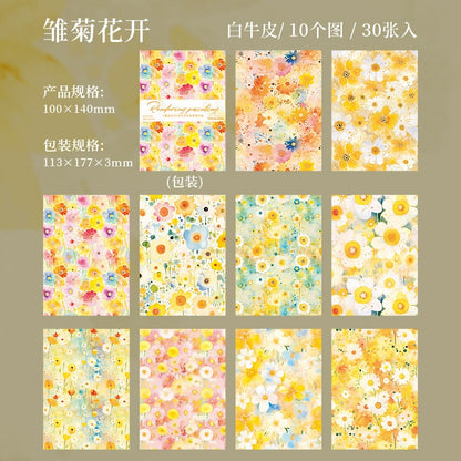 #02940 Flower Series Paper