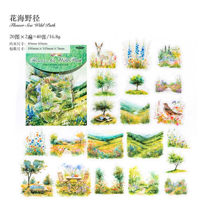 #20255 Garden Series Sticker