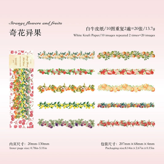 #02909 Plants and Fruit Series Sticker