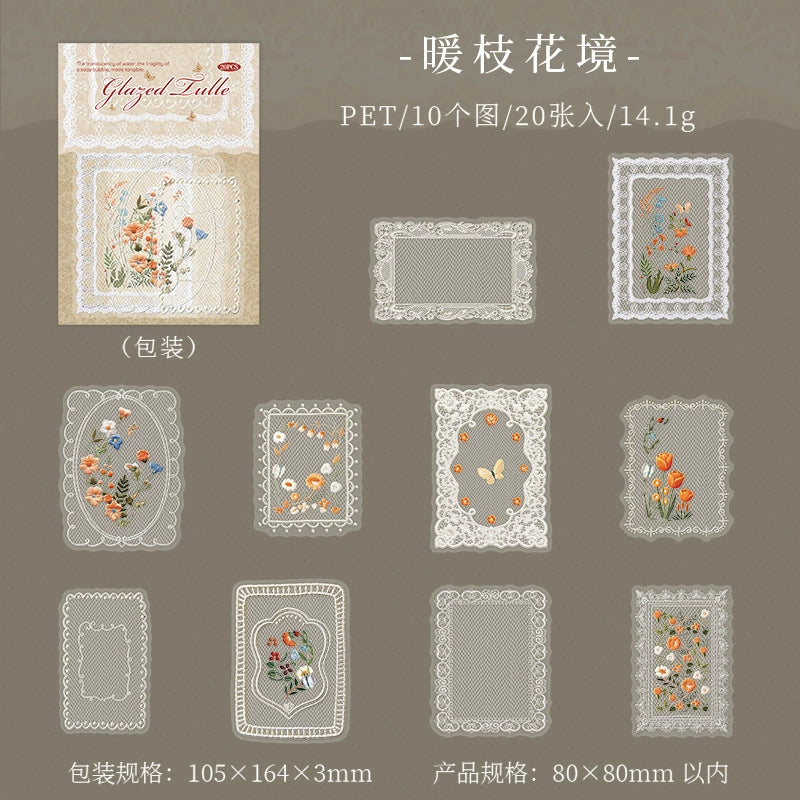 #20722 PET Sticker Lace