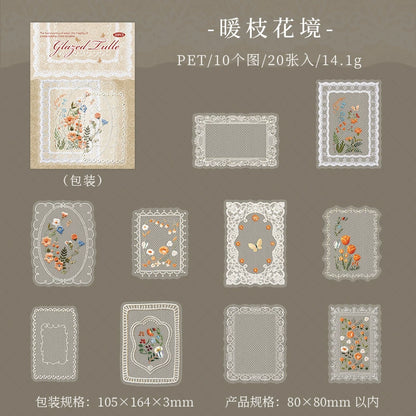#20722 PET Sticker Lace