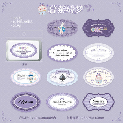 #20504 Alice Sweet Dream Series Sticker