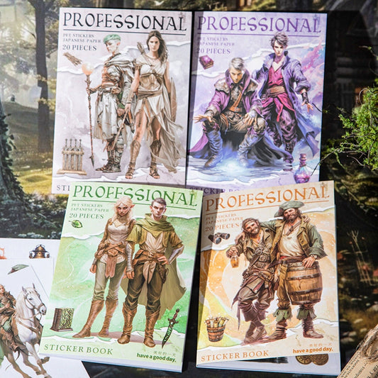 #02983 Professional Series Sticker Book