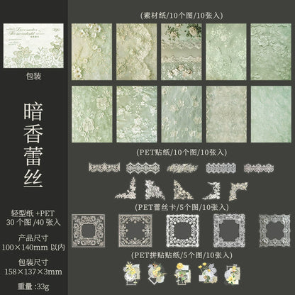 D2#20738 PET Sticker Lace