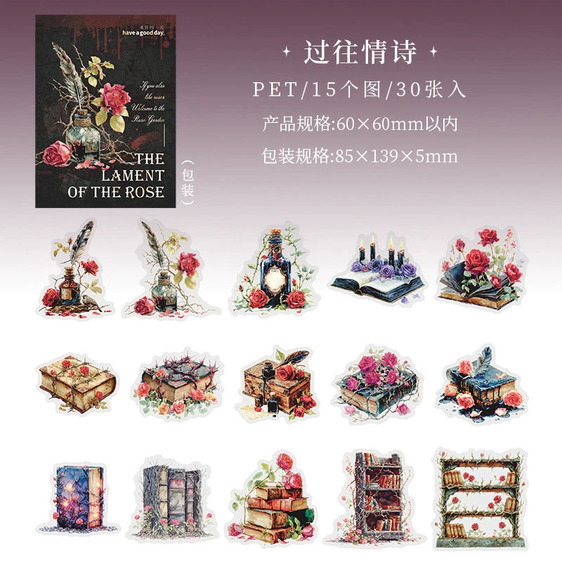 #20310 Gothic Love Series Sticker