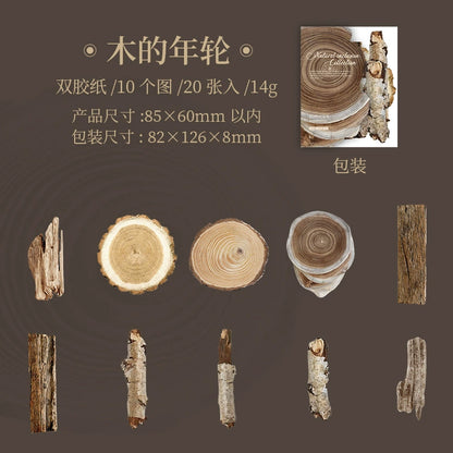 #20297 Natural Imprint Series Sticker