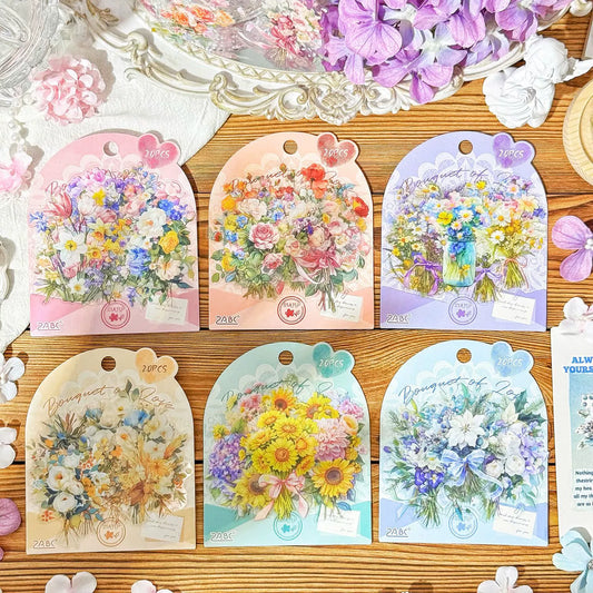 #20077 Flower Bundle Series Sticker