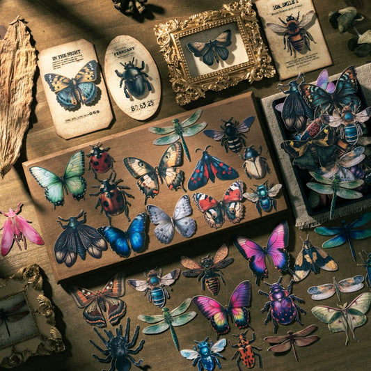 #02923 Insect Collection Series Sticker Box 100 pcs