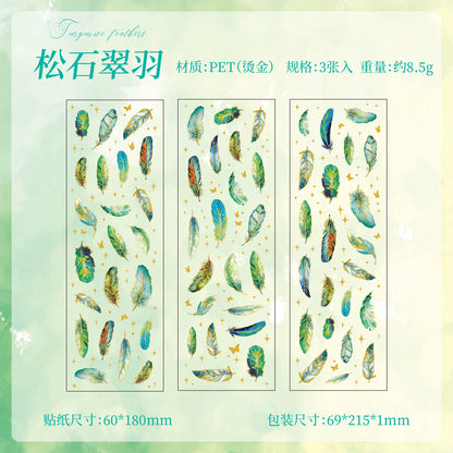 #20059 Feather Series Sticker