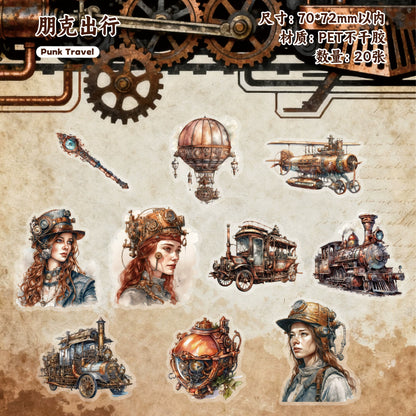 #20249 Steampunk Age Series Sticke
