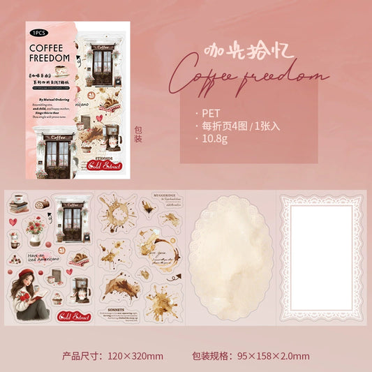 #20125 Coffee Diary Series Sticker