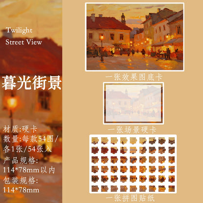 B5#20168 Scenery Patchwork
