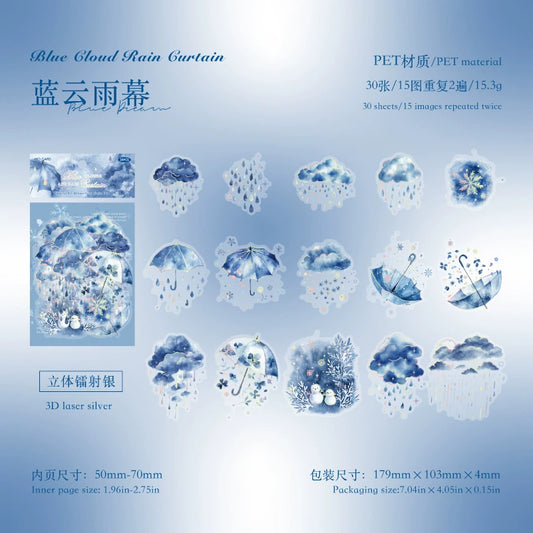 #20036 Blue Dream Series Sticker