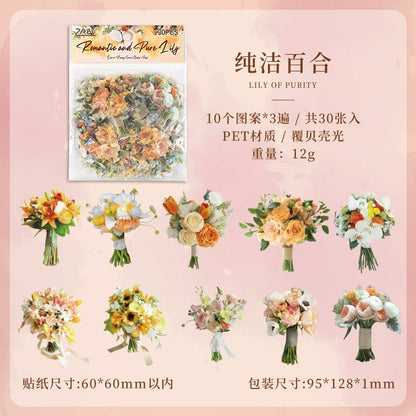 #20065 Flower Bundle Series Sticker