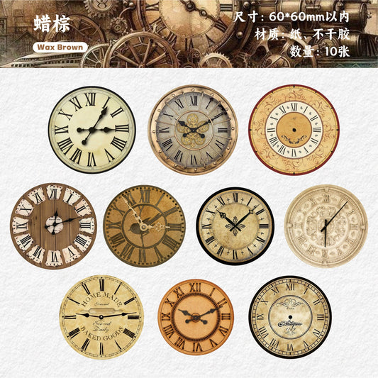 #20319 Time Scale Clock Series Sticker