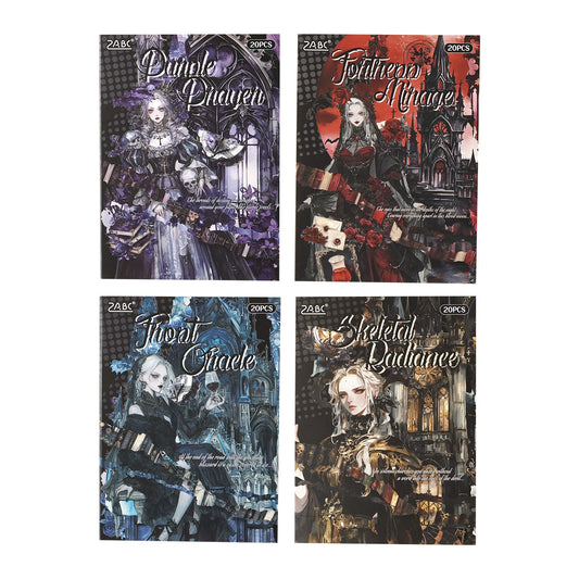 #02956 Gothic Princess Series Sticker
