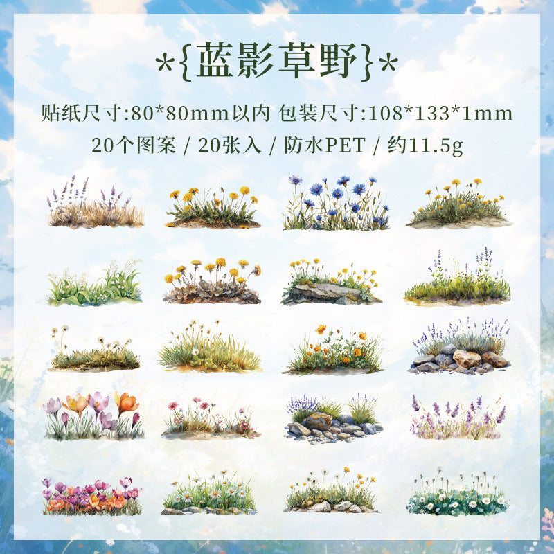 #20213 Green Grass Series Sticker