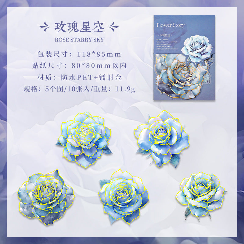 #20277 Flower Story Series Sticker