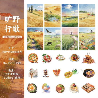 #20603 Wild Mountain Companion Series Sticker/Paper