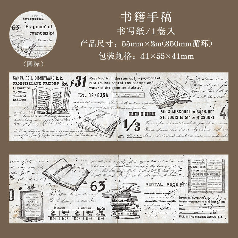 #03236 Vintage Draft Series Tape