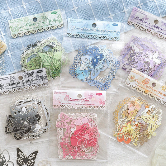 #20070 Lace Butterfly Series Sticker