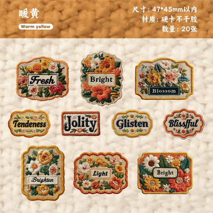 #20386 Patch Series Sticker