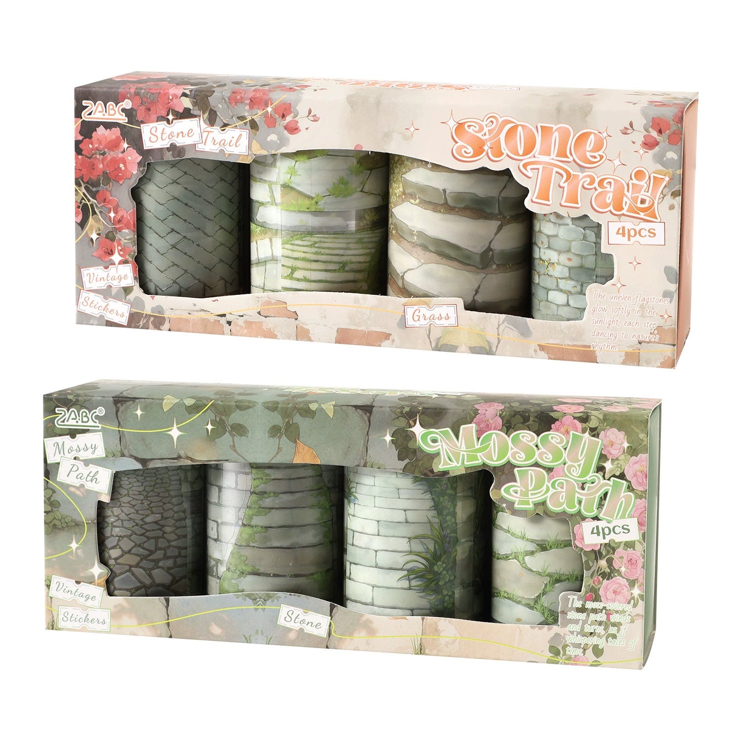 #03286 Brick Path Tape Set 4 Rolls