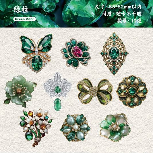 #20317 Crystal Decoration Series Sticker