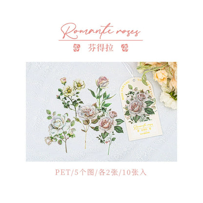 #20198 Romantic Rose Series Sticker