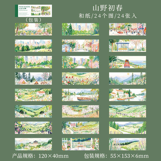 #20605 Four Seasons Album Series Sticker Book