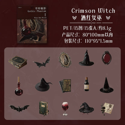 #20371 Gothic Phantom Series Sticker