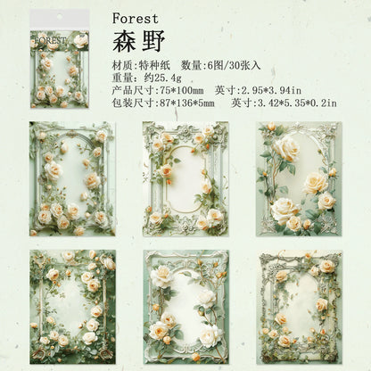 #20027 Flower Frame Series Paper