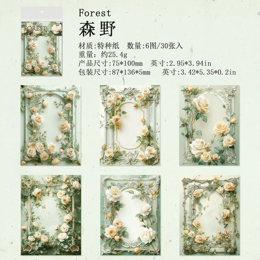 #20027 Flower Frame Series Paper